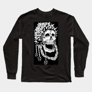 skull pin Long Sleeve T-Shirt